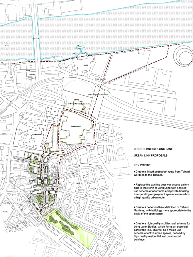 City Walk SE1 masterplan